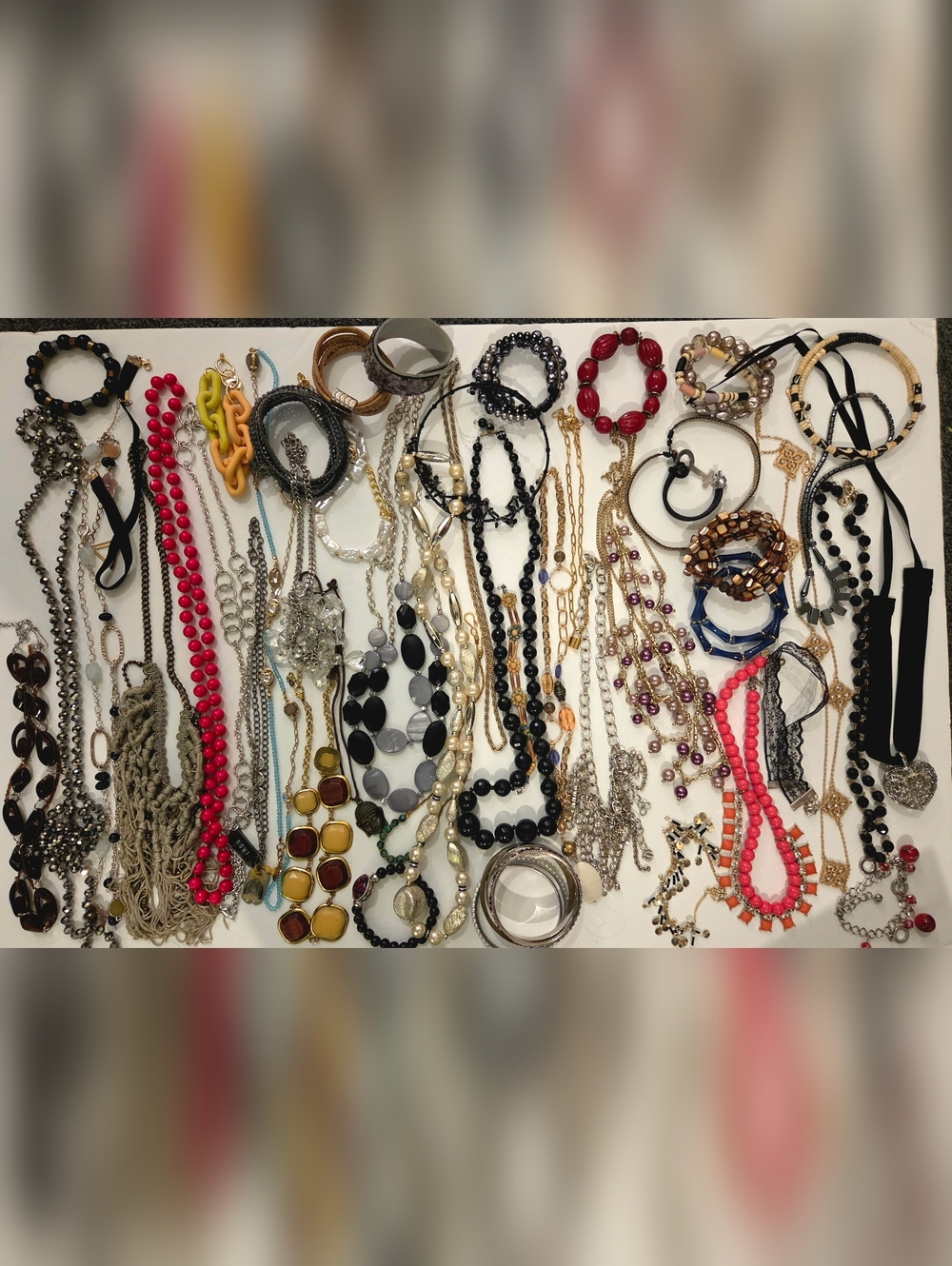 Massive 50+ Piece Instant Jewelry Collection – Necklaces & Bracelets! Over 3lbs!